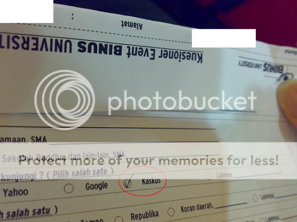 Kuisioner Binus Kaskus