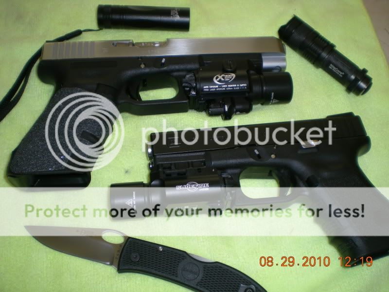 SureFire X300 vs Streamlight TLR1s Candle Power Flashlight Forum