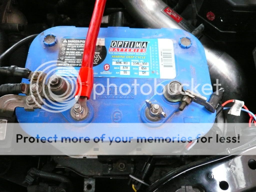 help me with battery terminals and optima red top!!!! Hyundai Tiburon