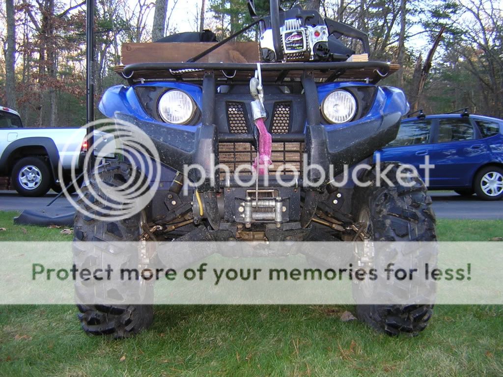Yamaha Grizzly 350 400 450 550 660 700 Spacer Lift Kit #3 BLACK